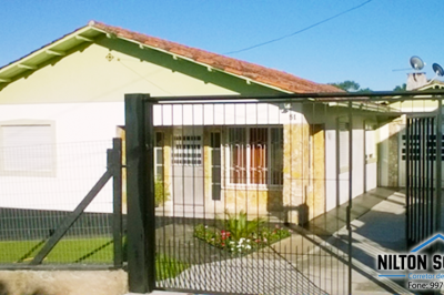 Frente casa de alvenaria bairro Imigrante - Bom Retiro do Sul